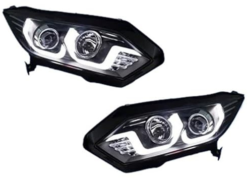 UMDJJU Per Vezel Per Hr-V Per Xr-V 2015-2018 Gruppo Luci Anteriori Per Auto Per LED Style Lente Proiettore Accessori Fari Auto Fari Principali Anteriori