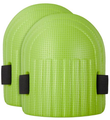 INJOYTEC 2 Pcs Gardening Knee Pads for Women and Men Lightweight Waterproof Foam Knees Pad Easy Fit Professional Knee Pads for Gardening with Adjustable Hook'n'Loop Straps