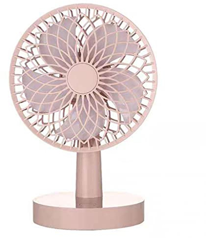 Rudiaoa Ventilateur de bureau USB oscillant à 90 ° 3 vitesses batterie puissante 1200 mAh silencieuse pour bureau à domicile