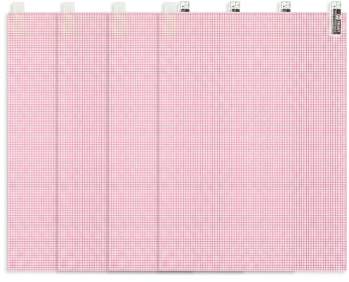 Katyjun Schutzfolie 4 Stück A4 (29.5x21cm) Leicht Zuschneidbar Ohne Blasen Screen protector für Grafiktablett E-Reader Universal Entspiegelungsfolie PET Transparent