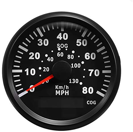 C-FUNN Tachometer, Kilometerzähler, Kilometerzähler, für Auto, LKW, Motorrad, Boot