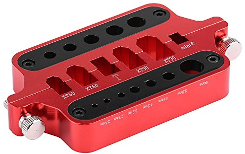 Lötstation, Aluminiumlegierung, Multifunktions, für XT60 XT90 T Bananenstecker, DIY, Elektronik-Hobbysts, Zuhause und Büro