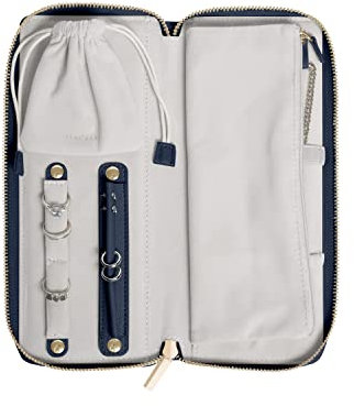 Stackers Jewellery Roll Pebble Navy