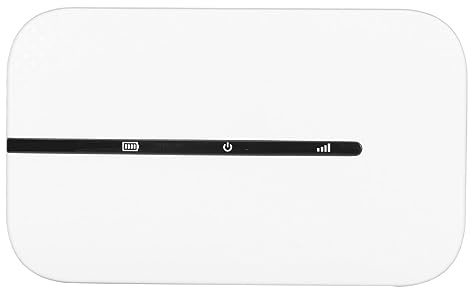 4G LTE Mobiler WLAN Hotspot, M8 5M Entsperrter 4G LTE Router, Mobiler WLAN Hotspot mit SIM Kartensteckplatz, Bis zu 10 Benutzer, Tragbarer WLAN Hotspot für Büro, Reisen, Zuhause