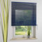 Aluminium-Jalousie, Wand -und Deckenmontage, Breite: 60 cm/Länge: 130 cm, Farbe: orientblau