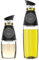 Olive Oil Dispenser Bottle with Pump for Kitchen, Glass Oil and Vinegar Dispenser Set, Measured Cruet for Cooking - Ideal Oil Bottles for Kitchen Gadgets & Gifts