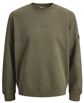 JACK & JONES Jcopoint Sweat Badge Crew Neck BF Jcopoint Sweat Badge col Rond BF Homme (Lot de 1)