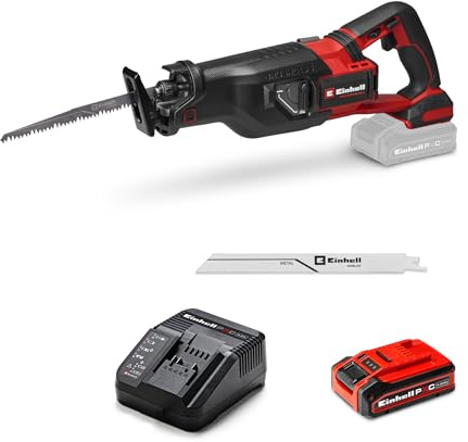 Einhell Professional Akku-Universalsäge TP-AP 18/32 Li BL PXC (18 V, Brushless, 32 mm Hubhöhe, 300 mm Schnitttiefe in Holz, inkl. 2x Sägeblatt, 4,0 Ah Akku)