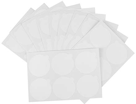 180Pcs Colle À Stickers Support Imperméable À L'Eau Autocollant Palette Tampons Papier For Cils Jetable - Cils Colle Jetables Se Tenir Sur La Pierre De Jade