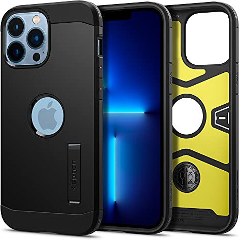 Spigen Tough Armor Case Compatible with iPhone 13 Pro Max - Black