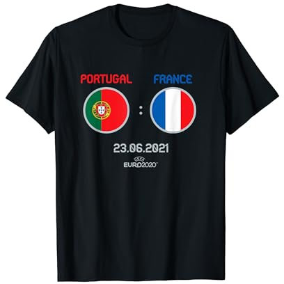 UEFA EURO 2020 “Portugal - France 23.06.2021 Matchday T-Shirt