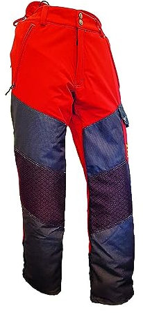 Pfanner Gladiator Keprotec Schnittschutzhose Rot, XXL kurzgestellt