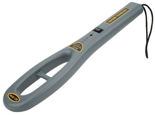 Cocoarm Metalldetektor-Sicherheitsscanner, Professioneller Metalldetektor mit Einstellbarer Empfindlichkeit, Metalldetektor-Alarm, GC-101H, Tragbares Sicherheitsscanner-Werkzeug