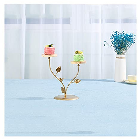 WAOCEO Tortenständer Elegantes Holzschalen Snack Rack Brot Rack Holz Multi-Layer Cake Rack Dessert Display Rack Hochzeitsdekorationen Tortenplatte (Size : A)