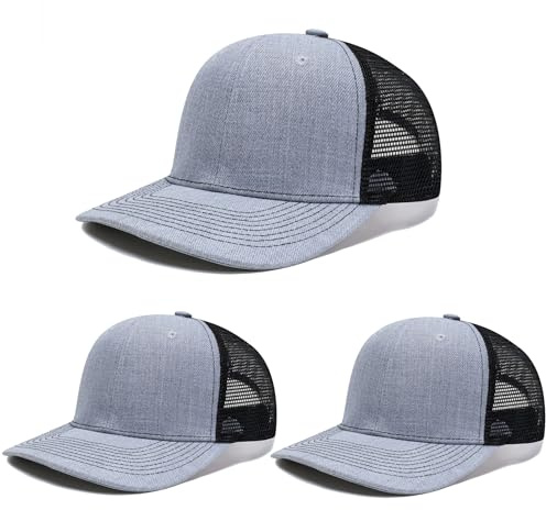 HAPEE Baseballkappen für Herren, Trucker, Klassische Snapback-Kappe mit Farbblockierung