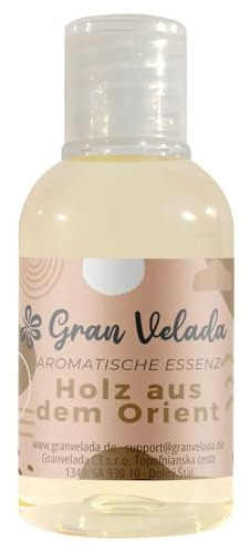 Gran Velada - Duftöl Holz aus dem Orient 50 ml | Aromatisches Parfumöl für Seifen, Kosmetik & Kerzen, Exotischer Duft mit Sandelholz, Vanille und Rose, Hochkonzentriertes Aroma für DIY-Produkte