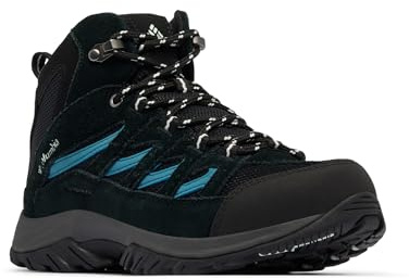 Columbia Crestwood Mid Waterproof Shoes, Byggda För Äventyr, Lätt Dämpning, Andningsbar Komfort, Pålitligt Grepp - Dam