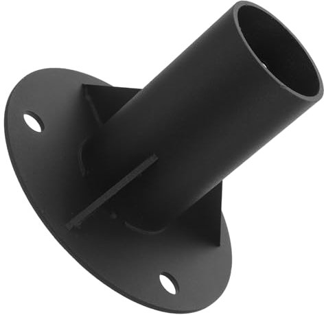 NUOBESTY Fence Post Bracket Flange Mailbox Post Holder Deck Railing Mounting Base Id