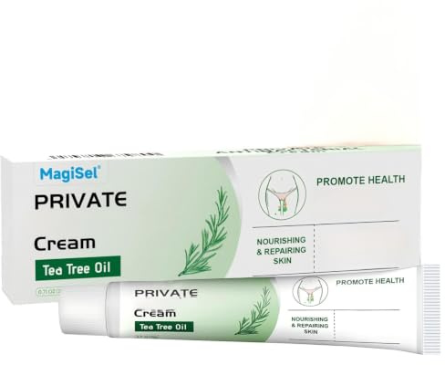 Intim Pflegecreme, Salbe Gegen Juckreiz im Intimbereich, Intimschutz-Salbe, Beruhigende Intimcreme mit Teebaumöl, 20g Kräuterpflegecreme, Pflege bei Juckreiz & leichten Reizungen im Intimbereich