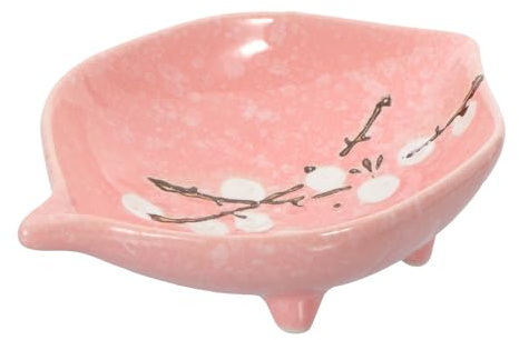 TOYANDONA Small Pet Food Bowl Ceramic Hedgehog Feeding Tool with Spill Prevention for Hamsters and Guinea Pigs in Cage