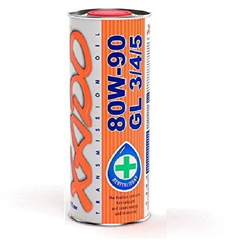 XADO 1 litro Atomic Oil 80W-90 GL 3/4/5, olio per il meccanismo di trasmissione del cambio
