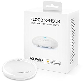 FIBARO FGBHFS-101 Wassermelder (Apple HomeKit), Weiß