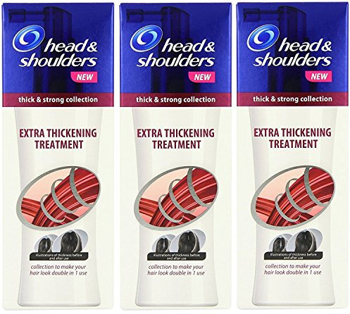 3 x testa e spalle anticaduta capelli rinforzanti resistenza dei capelli tonico 125 ml