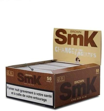 SMK brun smal – låda med 50 ark