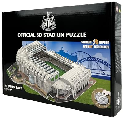 Paul Lamond Games 3D Stadium Puzzles - Newcastle Utd/Toys