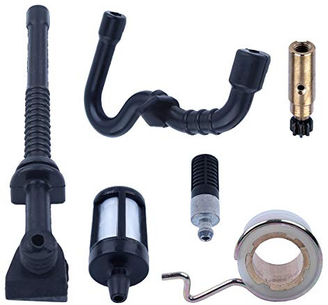 Pompe à huile Vis sans fin Filtre de conduite de carburant Pour Stihl MS180 MS170 018 017 pièces de rechange tronçonneuse Accessoires1123640 3201