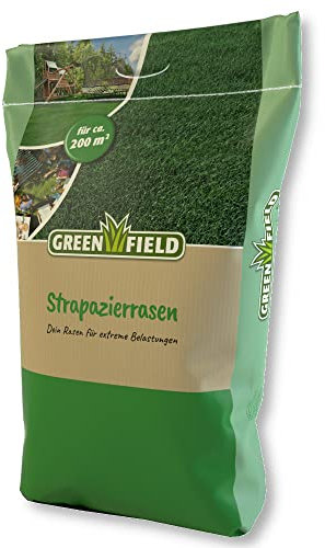 Greenfield Strapazierrasen 5 kg Rasensamen Sportrasen Grassamen Familienrasen