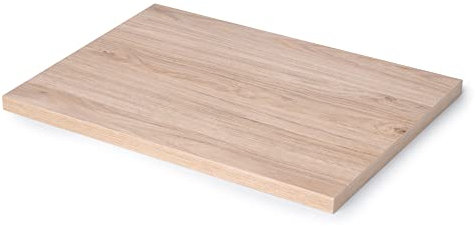 EMUCA - Tableros para Mesa de Comedor o Escritorio, 1150x750, Efecto Roble, Madera