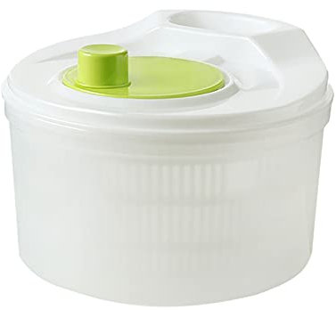 CASOTA Mehrzweck-Salatschleuder, Trockner, groß, for die Küche, Abfluss, Salatwaschmaschine, Obst und Salat, einfacher Trockner, Gemüsetrockner, schnell trocknender Küchenschneider