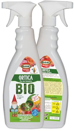 Macerato de Ortiga - Antiparasitario/Insecticida Natural - Potencia Las Defensas Contra Insectos Parásitos Setas en Plantas Jardín Flores Fruta