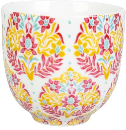 GENEVIEVE LETHU 537683 Gobelet 12.5 cl Porcelaine - Collection CARAVALCA - Ø 6.5 cm H 6 cm