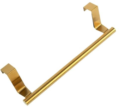 Goldener Handtuchhalter über der Tür, Badezimmerschiene, Schrankaufhänger, Küchenhaken, Badezimmer-Hardware, Handtuchhalter, Heimwerker