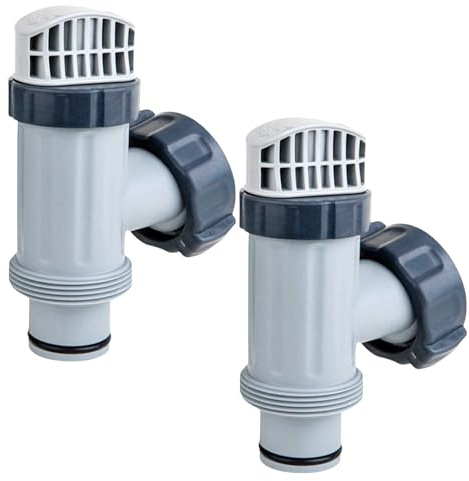 Pool Plunger Ventil Schlauchverbinder, Pool Kolbenventil Ersatzte (2 Stück)