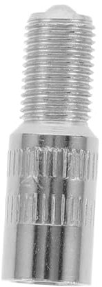 MAGICLULU Autobildverlängerungskappe Adapter Ventil Verlängerung Verlängerungsrohr Für Reifenventile Ventilverlängerung Verlängerungsreifenventil Metall Silver