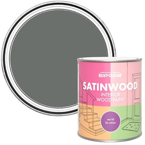 Rust-Oleum Interior Wood Paint in Satin Finish - Ouseburn 750ml