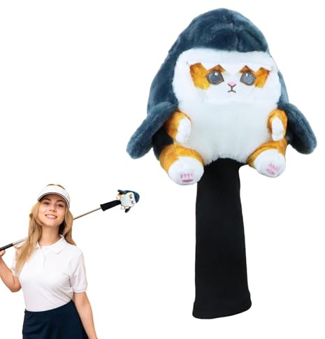Foderi Per Teste Di Mazze Da Golf,Coperture Protettive Con Animali | Copri Teste Da Golf,Per Ibridi Legni Fairway Mazze Da Uomini E Donne Golfisti Appassionati Di E Amanti
