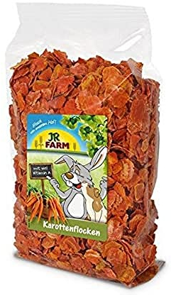 JR Farm Karottenflocken | 4X 150g Nagerfutter