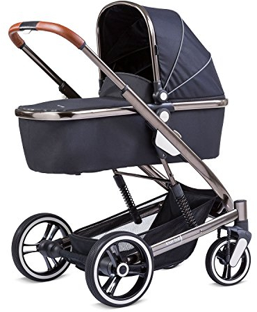 knorr-baby 800400 Kombikinderwagen Zoomix, schwarz