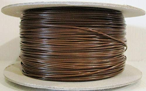 2K Technologies Model Railway Layout Wire 100m Roll - 7/0.2mm - 1.4 Amp - PICK YOUR OWN COLOUR (Brown)