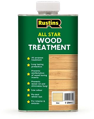 RUSTINS All Star Wood Treatment 1ltr, 1L