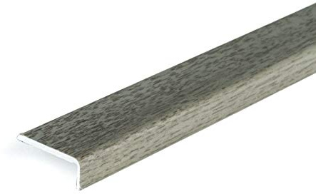 SELF-Adhesive Wood Effect Threshold 1M Door Stops End Laminate Floor Edge Strip Trim TMW Profiles (Modena Oak)