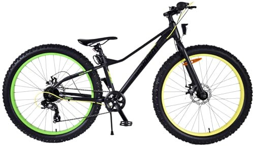 Volare Unisex-Youth 22669 Kinderfahrrad, Schwarz, Gelb, Grün, Kleinkind