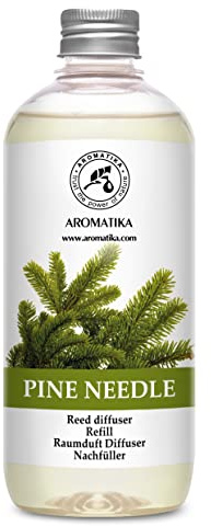 Raumduft Nachfüllflasche mit Kiefernnadel Öl 500ml - Intensiv & Langanhaltend Aroma Natürlich - Aromatisieren der Innenraumluft fur Raum - Nadel Aroma - Weihnachtsbaumduft
