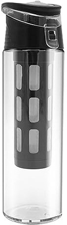 Jarra de Café Fría Jingan, Taza Portátil para Café y Té Helado con Filtro de Malla y Tapa Hermética, Tarro de Infusión en Frío