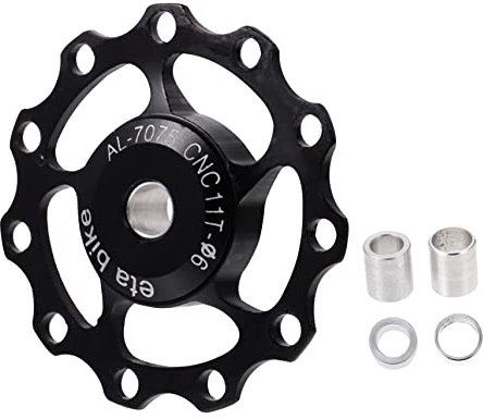 Yardwe 1stück Fahrrad Rückenschaltung Pulley CNC Bearbeitung Hochbelastbar Leicht Langlebig Geeignet Für Mountainbikes Fahrrad Zubehör