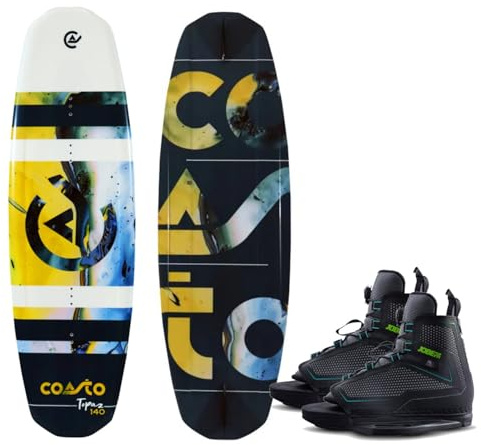 COASTO Topaz 140 Wakeboard Flex mit Maze Bindung 40-46